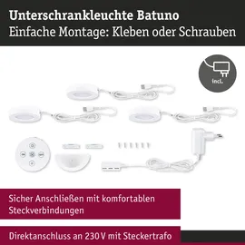 Paulmann LED Unterbauleuchte Batuno weiß