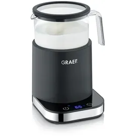 Graef Glas-Milchaufschäumer MS902, Induktion, 6 Automatik-Programme, Touch-Display, bis zu 400ml Milchschaum, heiße Schokolade