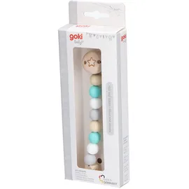 GoKi Schnullerkette Stern, türkis