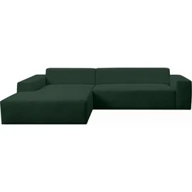 werk2 Eckcouch Polyester 3-Sitzer Grün