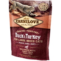 CARNILOVE Duck & Turkey Katzen-Trockenfutter 400 g Adult Ente,