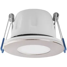 Megaman Einbauleuchte 1er Pack (MM76755) rund Nickel