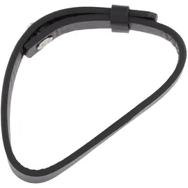 Emporio Armani Herren Armband Leder schwarz EGS3128040 Größe 18
