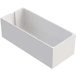 Schedel Standard-Wannenträger mit zwei geraden Seiten, Wannenmaß 180 x 80 cm SW 10014, Montagezubehör,