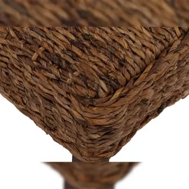 Mendler 2er-Set Esszimmerstuhl Korbstuhl M45 Stuhl Bananengeflecht ~ hell, ohne Kissen