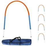 Lemodo Hoopers Set mit 4 Bögen, Agility Set, Hundesport, Hundetraining