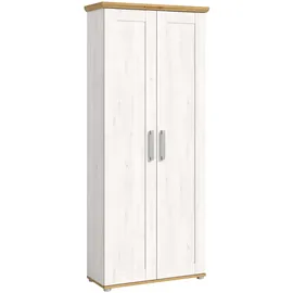 xonox.home Garderobe Verona Garderobenschrank Schrank in Sibiu Lärche Nb.ca. 80x196x39cm