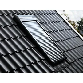 VELUX Solar-Rollladen SSL SK08 0000S Aluminium Dunkelgrau