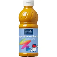 Lefranc Bourgeois Gouache Liquide Redimix Temperafarbe gelb 500,0 ml