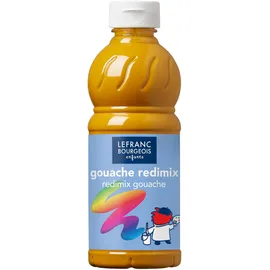 Lefranc Bourgeois Gouache Liquide Redimix Temperafarbe gelb 500,0 ml