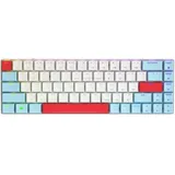 Cherry MX-LP 2.1 Compact Wireless, Wireless Compact Gaming Keyboard with 68 Keys, US Layout (QWERTY), RGB Lighting, Mechanical MX LOW PROFILE SPEED Switches, White