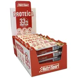 Nutrisport 33% Protein 44gr Protein Riegel Kasten Gesalzen Karamell 24 Einheiten