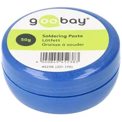 Goobay Lötfett Dose, 50 g - Lötpaste zum Löten von Elektronikbauteilen