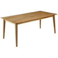 58 aufm Kessel 58aufmkessel Esstisch, Natur, Holz, Rechteckig, 90x74x140