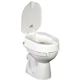 ETAC Hi-Loo Toilettensitzerhöhung mit Klammern und Deckel 10 cm 80301101