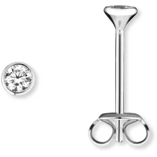 Paar Ohrhänger ONE ELEMENT "Zirkonia Zarge Ohrringe Ohrstecker aus 925 Silber", silber, Ohrringe, Damen, Damen, Silber 925 (Sterlingsilber), Sorgfältig verarbeitet – langlebig & angenehm im Alltag