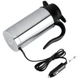 12v 750ml Edelstahl Auto-wasserkocher, Heizbecher, Kaffeetasse, Reise-wasserflasche