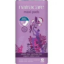 Natracare Organic & Natural maxi pads night time 10 St.