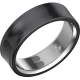 IMIKI Ring 2 Größe 9 / 67 mm Schwarz