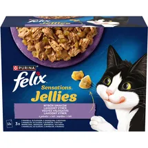 FELIX Purina Felix Sensations Katzenfutter Türkei Lamm 12 x 85 g