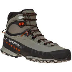 La Sportiva Wanderschuhe TX 5 GTX Nubuckleder (wasserdicht, stabil, schützend) claybraun/saffron Herren