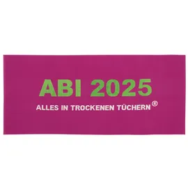 Egeria ABI 2025 Strandtuch 75 x 180 cm lila