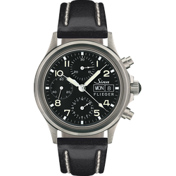 Sinn Instrumentelle Chronographen 356 Sa Flieger 356.070 - schwarz - 38.5mm