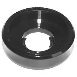 Schraubenrosetten schwarz für Zylinderkopfschrauben M6 Rosette 90° Kunststoff