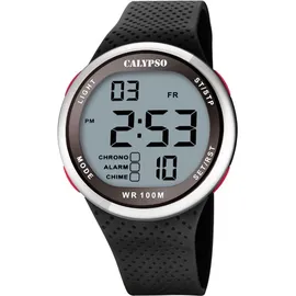 Calypso Armbanduhr Digitaluhr schwarz K5785/4 - Schwarz