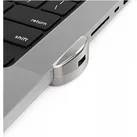 Maclocks Ledge adapter for 2021 M1 MacBook Pro 14" + Keyed Cable Lock (ETA April 1st), Notebook Security, Silber