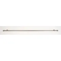 Buchheister mydeco Gardinenstange-Komplettset 2in1 ausziehbar Edelstahl-Optik 160-280cm