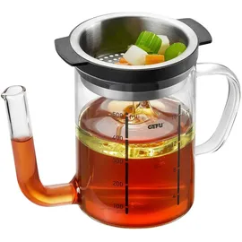 GEFU Fett-Trennkanne SEPARATO 0,5 Liter Borosilikatglas