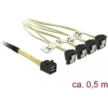 DeLock 85684 Internes Stromkabel 0,5 m