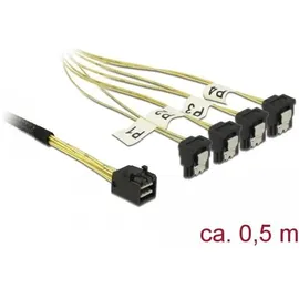 DeLock 85684 Internes Stromkabel 0,5 m