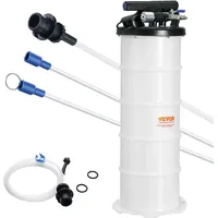 Vevor Ölabsaugpumpe 6,5L Manuell Pneumatisch Ölabsauggerät 0,4–0,8 MPa Ölwechselpumpe