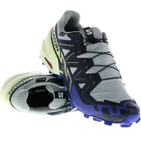 Salomon Speedcross 6 GTX Herren Traillaufschuhe Gore-Tex-Hell-Grau-9,5