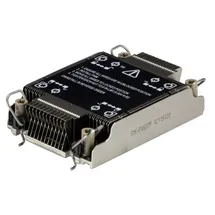 Supermicro SNK-P0077P Kühlkörper/Radiator, Schwarz, Edelstahl