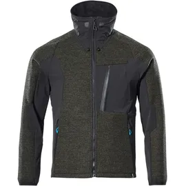 Mascot Jacke, Strick, mit Membran Strickjacke Größe XS, mossgrün/schwarz