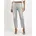 CROPPED Damen Gr 26 Normalgrößen big grau 98 Baumwolle 2 Elasthan unifarben Basic regular fit 7/8-Länge im 5-Pocket Style