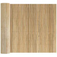 vidaXL Bambuszaun 400 x 125 cm Braun