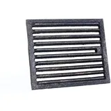 Gussrost – Rechteckiger Gussrost 23 x 19 x 1,5 cm (9.10'' x 7.5'' x 0.6'' / 2,0kg) – Ofenrost, Ascherost, Gußrost in verschiedenen Größen, Kaminrost für Kaminofen, Tafelrost, Kamin