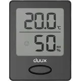 Duux Sense Hygro + Thermometer Schwarz