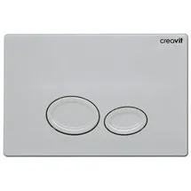 Creavit Drop WC Betätigungsplatte 2-Mengen-Spülung Weiß