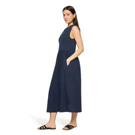 Cartoon Druckkleid A-Linie Blau 40