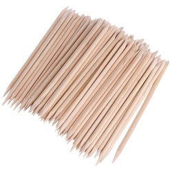 UNIQ - 100 stück Manicure Holzstäbe Sets 100 Stück