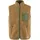 Fjällräven Vardag Pile Fleece Weste Buckwheat Brown/Laurel Green L