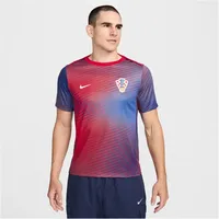 Nike Kroatien Academy Pro Nike Dri-FIT Fußball-Kurzarm-Oberteil für Herren - Blau, S