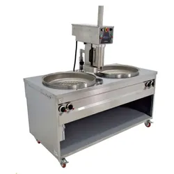 Churro Friteuse 15 + 15 Liter - 7,50 + 7,50 kW - 1600x800x850