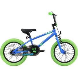 Bikestar Kinderfahrrad 16 Zoll RH 21 cm blau/grün