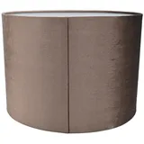 dasmöbelwerk Lampenschirm Zylinder E27 Ø 36 cm rund braun